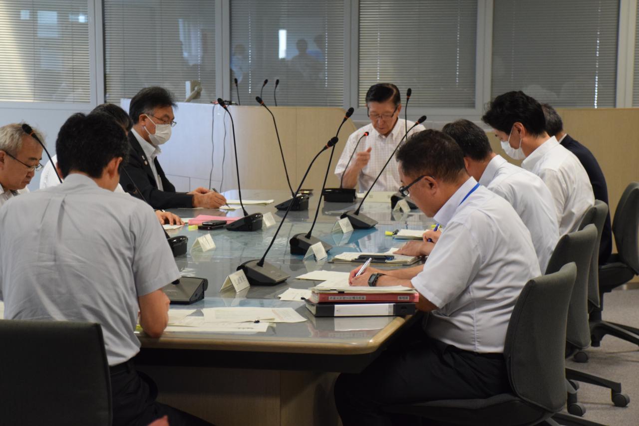 秋田県災害対策本部会議（第8回）1